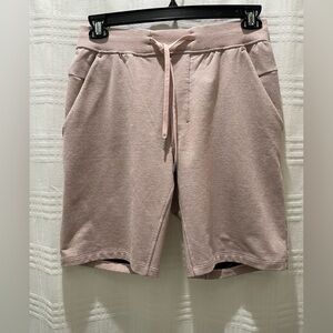 Lululemon pink jersey knit shorts